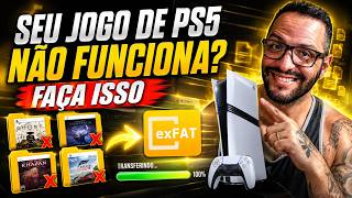 ✅COMO CONVERTER JOGOS DE PS5 PARA EXFAT