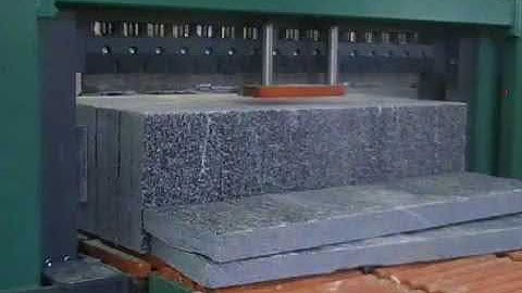 WIND STAR 1280 AUT- automatic stone splitting line - Granite | STEINEX SRL