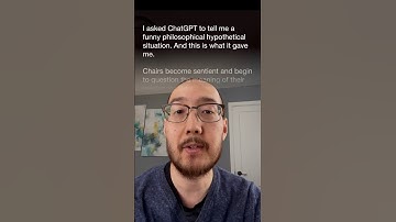 ChatGPT tried to be funny #philosophy #ai #chatgpt #artificialintelligence