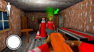 GRANNY CHAPTER 1 CRITSHMUS MODE में GRANDPA बनकर हार्ड मोड पर खेलना screenshot 2