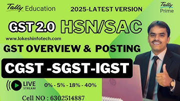 GST Concepts and Practical Problems in Tally Prime