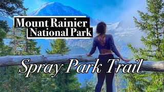 The Hike that has it ALL at Mount Rainier : Spray Park Trail