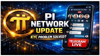 Pi NETWORK UPDATE - KYC PROBLEM SOLUTION ON LIVE 2025
