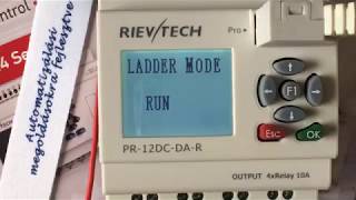 RIEVTECH PR-12DC-DA-R PLC FBD to LAD