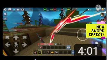 FREE SWORD EFFECT AT A LOW RANK? | GETTING CYBER SWORD EFFECT | BedWars | BlockmanGo