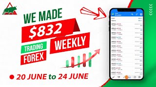 LIVE PROOF of 20th  24th JUNE results | Easy Forex Pips