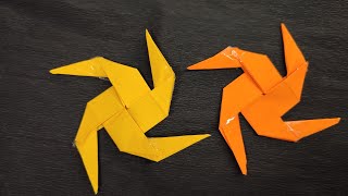 Comment faire un shuriken en origami