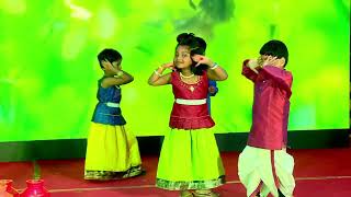 Annual Day Celebration 2022-2023 Nursery Kids Thith Thimi Thimi Tamil Folk Dance