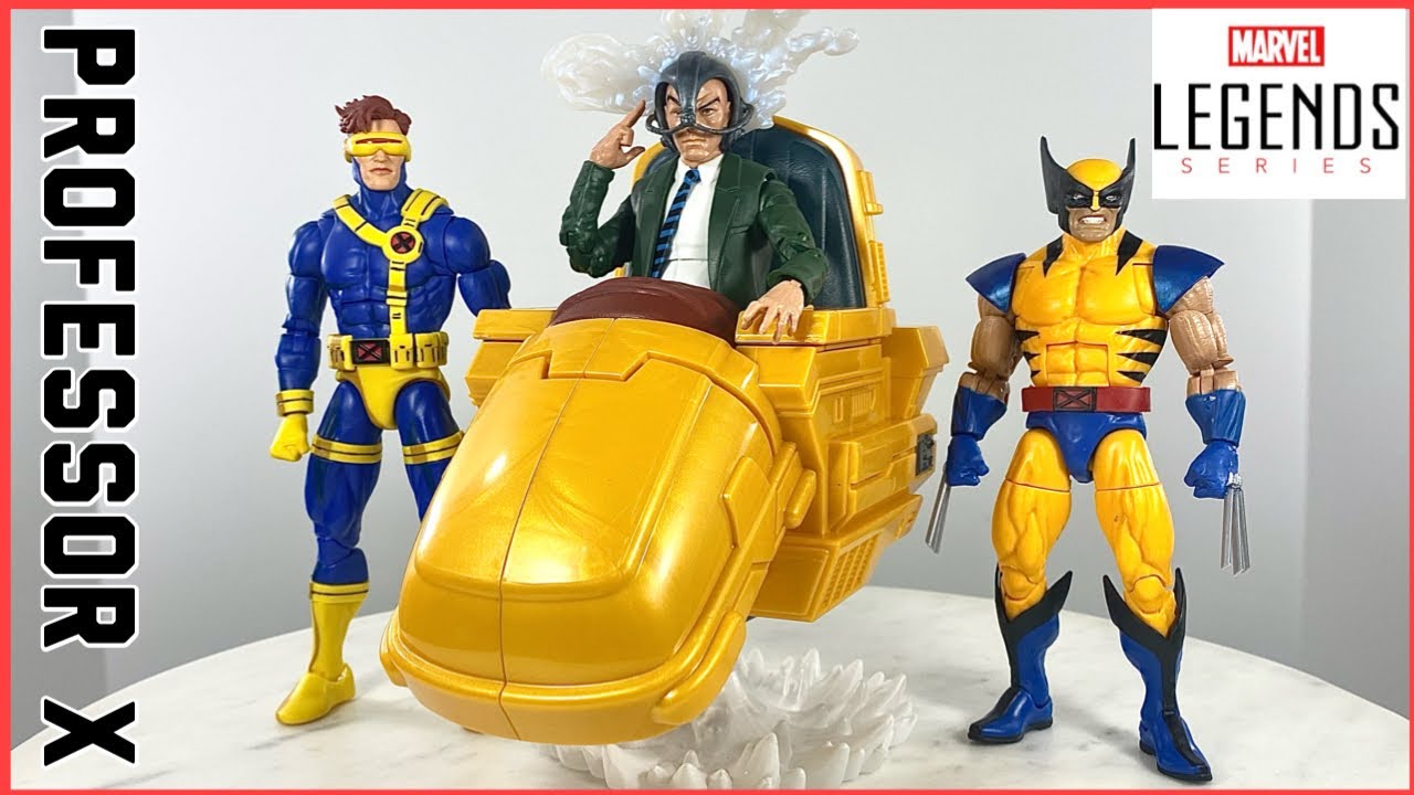 Marvel Legends Professor X & Hover Chair - YouTube