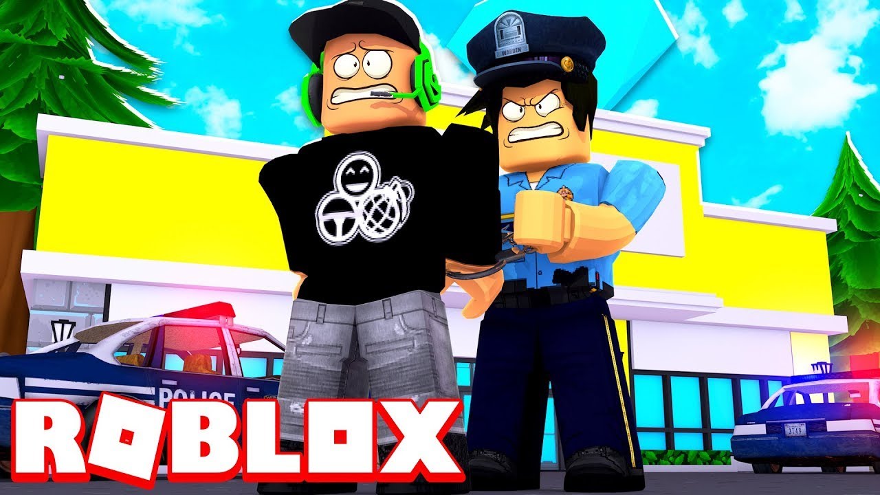 I got ARRESTED in Roblox!! (Emergency Response Liberty County)