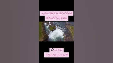 سورة ص -آية 29: القارئ/محمد جواد سوالمة