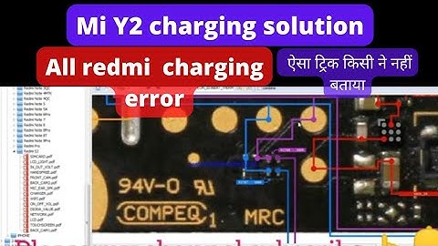 MI Y2 charging solution data  line borneo simatic diagram ke dwara #Jagdamba mobile technical