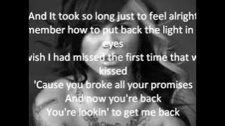 CHRISTINA PERRI - Jar of Hearts Instrumental with Lyrics