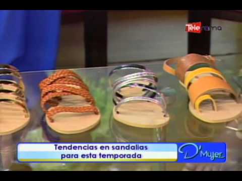 Tendencias en sandalias para esta temporada