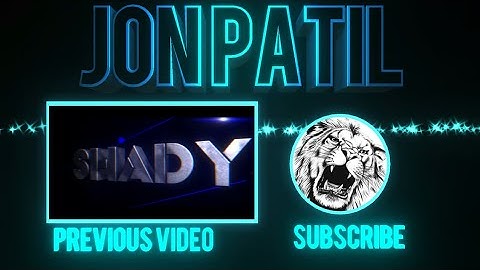My new YouTube ending template 😎😎 by jon/ panziod / How to endscreen template in panzoid.com