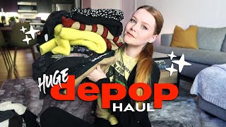 huge try on ~depop~ thrift haul