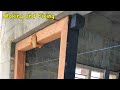 A2Z Construction- How doors frames are made and fixed to the wall