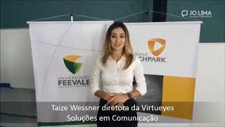 Depoimento de Taize Wessner diretora da Virtueyes Soluções em Comunicação, sobre meu trabalho.