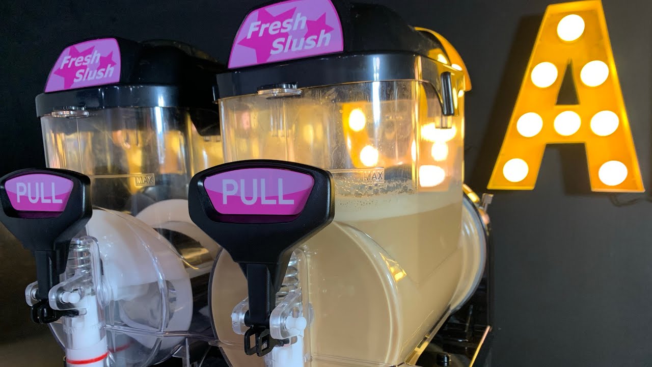 Granizado de café en granizadora - Pallomaro -