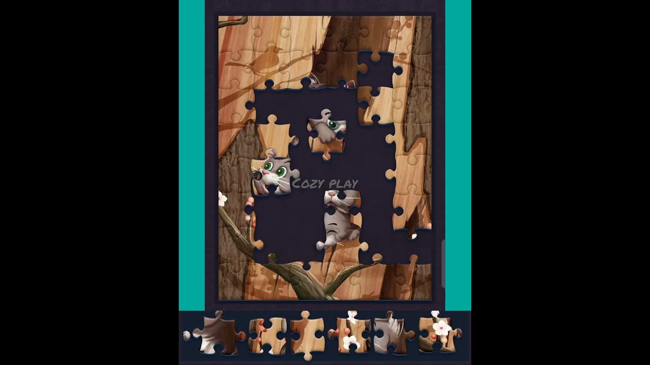 Watch until the End. Relaxing Fun Puzzle- The Happy Three in a Tree. Cozy Play @Dropdom🙂