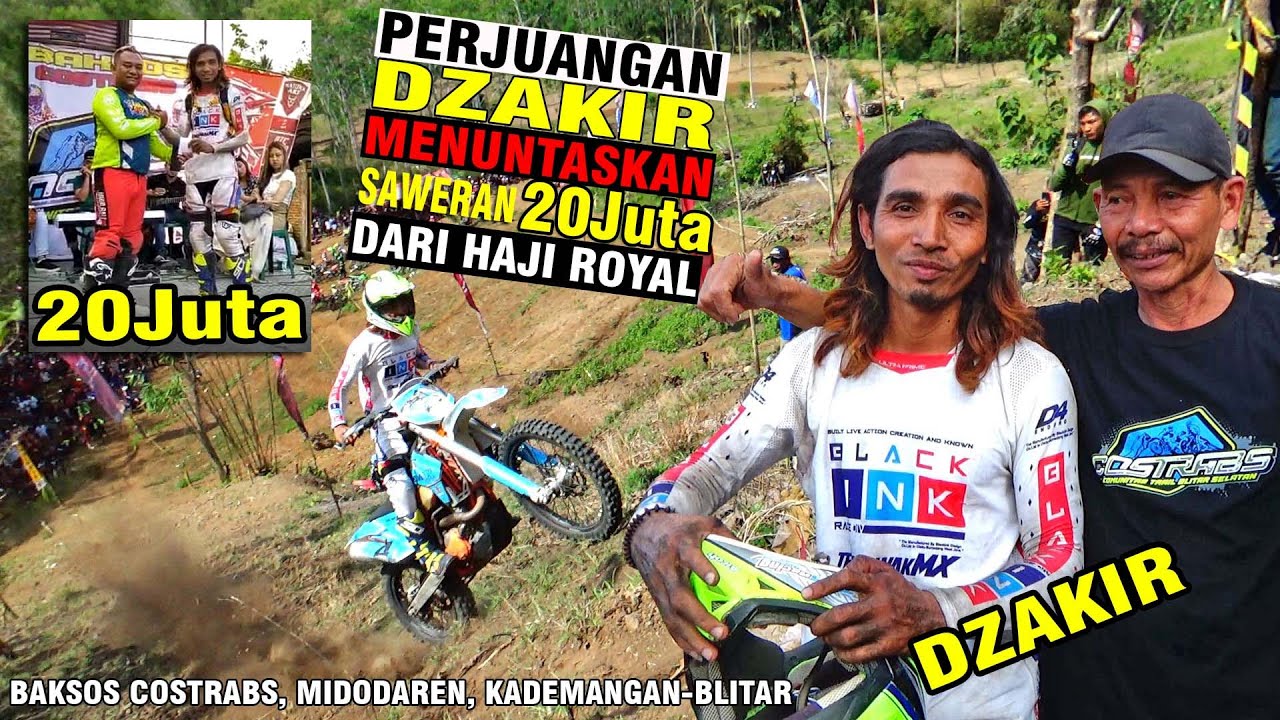 DAKIR raih saweran 20 JUTA dari HAJI ROYAL di Tanjakan Build Up !!, Costrabs Blitar