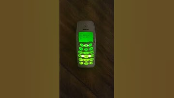 Nokia Ringtone Arabic on a Nokia 3410
