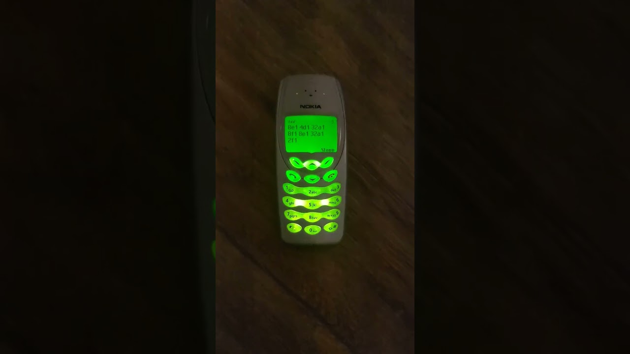 Nokia Ringtone Arabic on a Nokia 3410