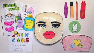 [🍅 Paper diy 🍅] Roblox Baddie Skincare and Makeup Blind Bag 💄💋 로블록스 스킨케어 및 메이크업 블라인드백 | ASMR💅🏼