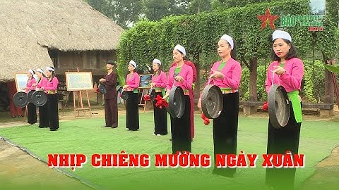Nhịp chiêng Mường ngày xuân