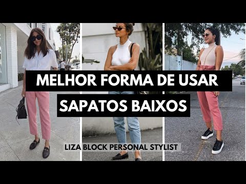 Vídeo: Como Usar Sapatos De Salto Baixo