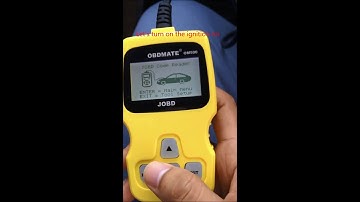 Engine scanner on suzuki swift