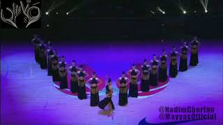 MAYYAS at the FIBA Asia Cup 2017/ كأس آسيا - Choreography by Nadim Cherfan