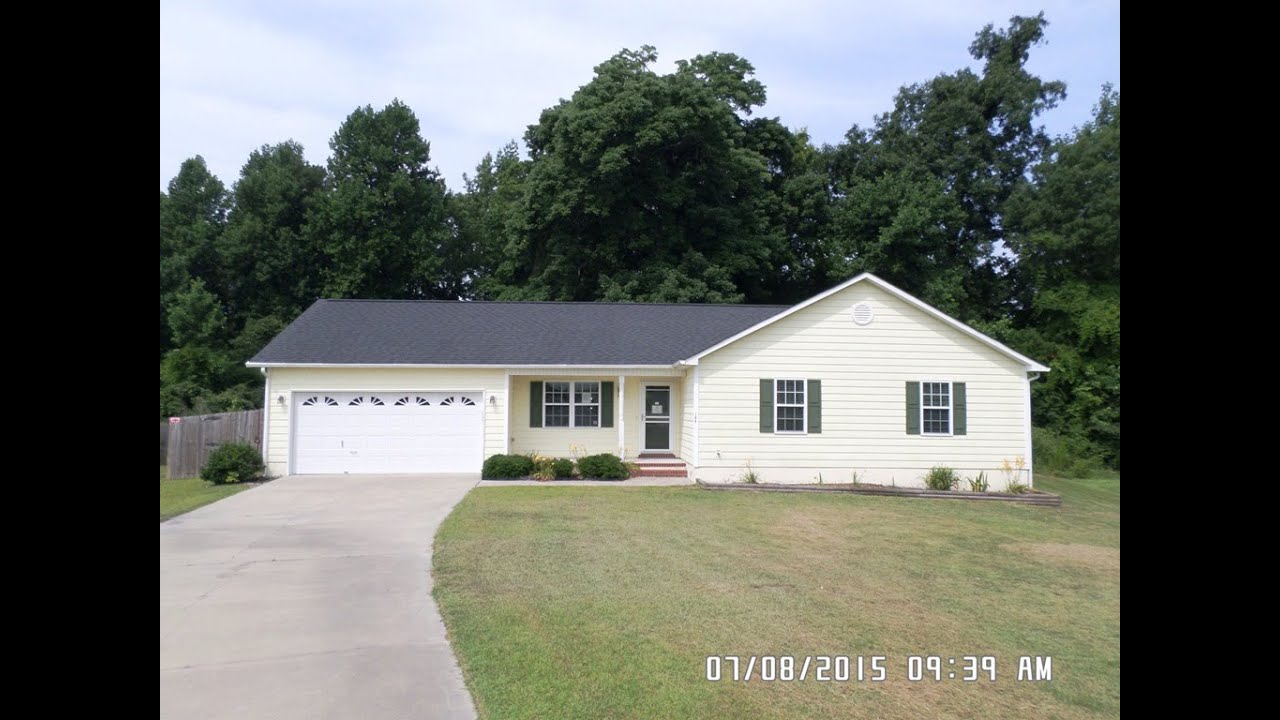 108 Cartwright Ct Foreclosure For Sale In Richlands NC YouTube