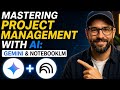 Mastering Project Management with AI  Gemini &amp; NotebookLM in 2 minutes