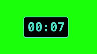 30 seconds count down timer green screen with sound effects sfx premiere pro