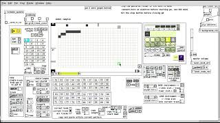 model samples -  drum sequencer animation.