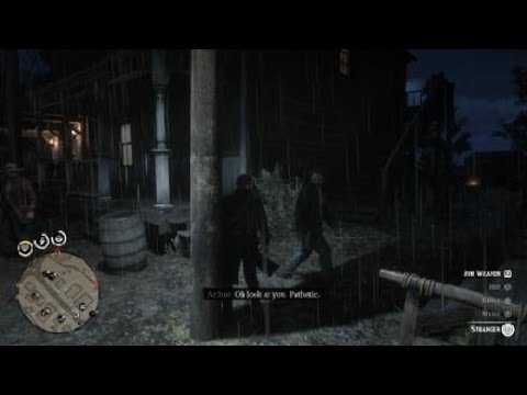 Red Dead Redemption 2 Valentine action with Arthur, good shootout - YouTube