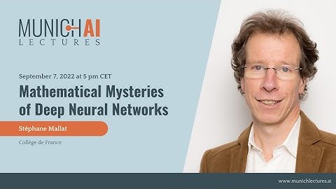 Munich AI Lectures: Stéphane Mallat
