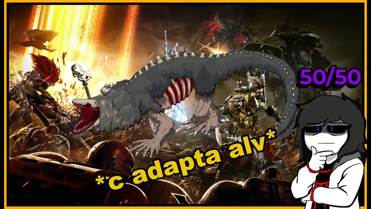 EDHEN REACCIONA A EL VERDADERO PODER DE SCP-682 EN WARHAMMER 40K