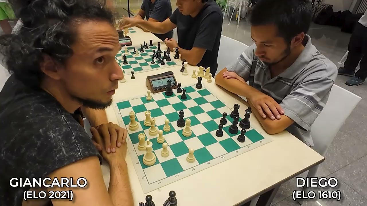 IV BLITZ - Ronda 5 -  Giancarlo (2021) vs Diego (1610). BLITZ  3' +2