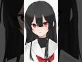 【ワンドロ】目つきの悪い黒髪姫カットちゃん 描いてみた #イラスト #イラストメイキング #shorts