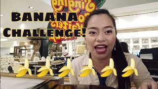 Banana Challenge!! ( I challenge you! ) Laughtrip to bes!!!