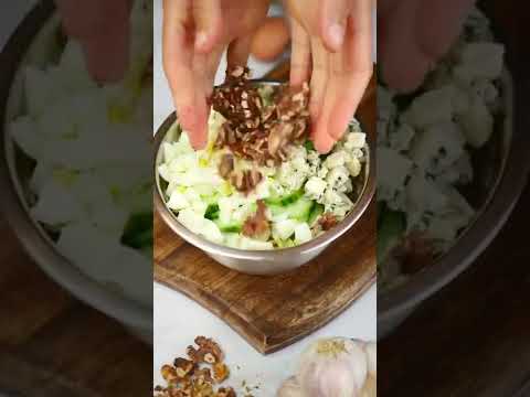 Salade Endives Roquefort Noix @mamanjaifaitamanger