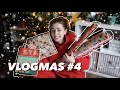 VLOGMAS #4 | УПАКОВЫВАЮ ПОДАРКИ И СОБИРАЮ ЧЕМОДАН ДОМОЙ | УЮТНЫЙ ВЛОГМАС