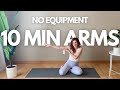 10 MIN ARM WORKOUT || No Equipment