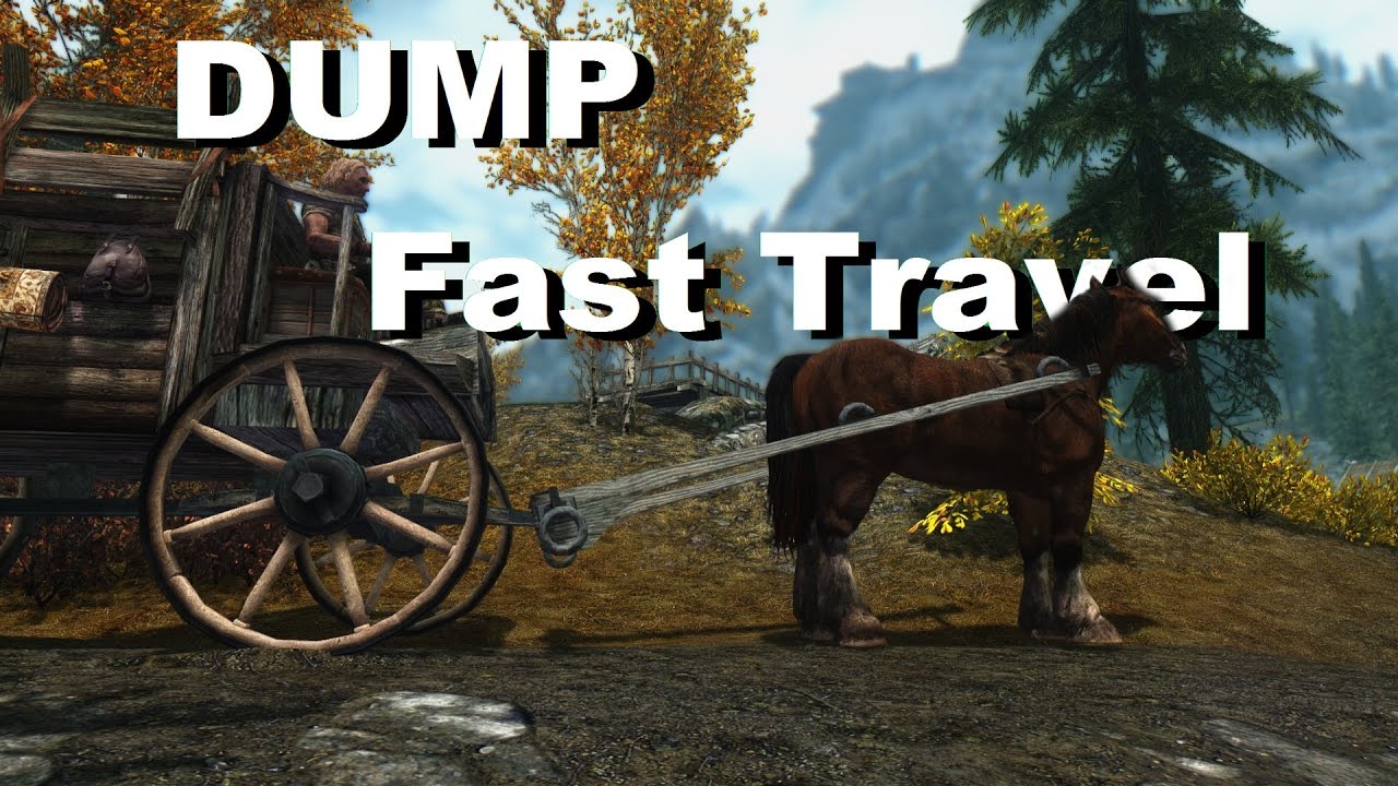 should you fast travel in skyrim