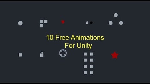 10 Free Animated Icons For Unity Asset Store