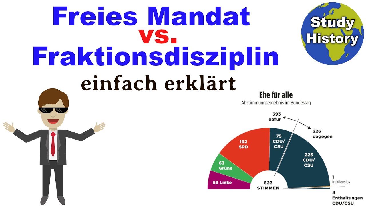 New Fraktionsdisziplin und Freies Mandat einfach erklärt