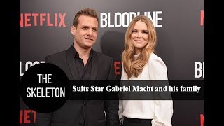 Suits Star Gabriel Macht and his family