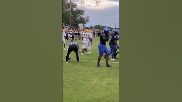 #touchdown Ed White Commanders #9 King Boylston 2 TD runs vs Trinity Conquerors during 45-28 win